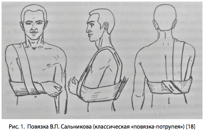 Рис. 1. Повязка В.П. Сальникова